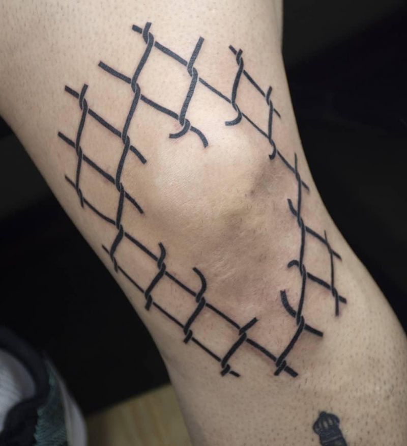 30 Unique Fence Tattoos You Must Try