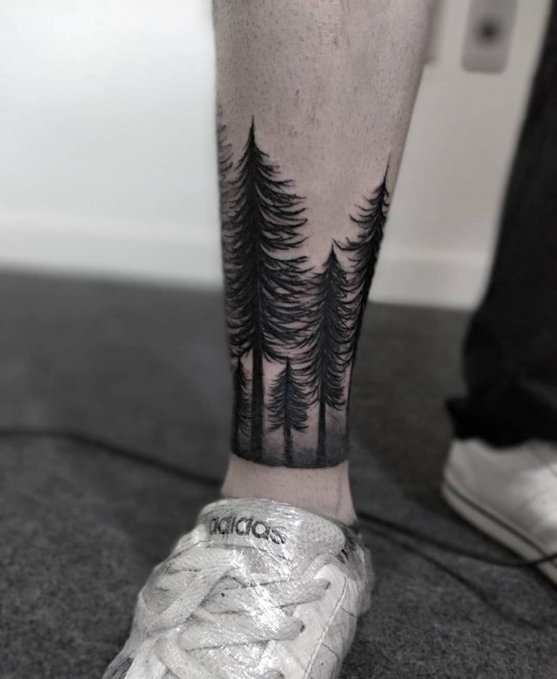 30 Pretty Forest Tattoos for Your Inspiration