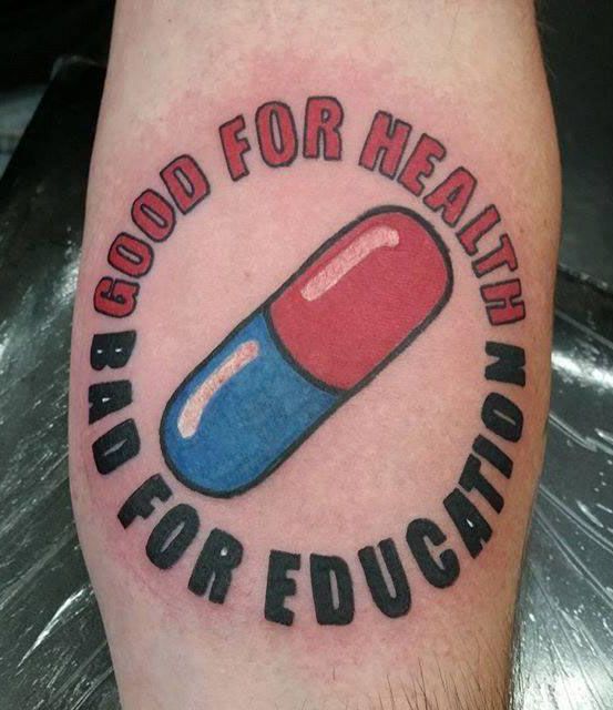 30 Unique Pill Tattoos to Inspire You