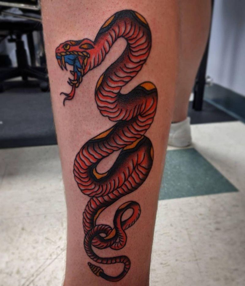 30 Pretty Rattlesnake Tattoos You Can Copy