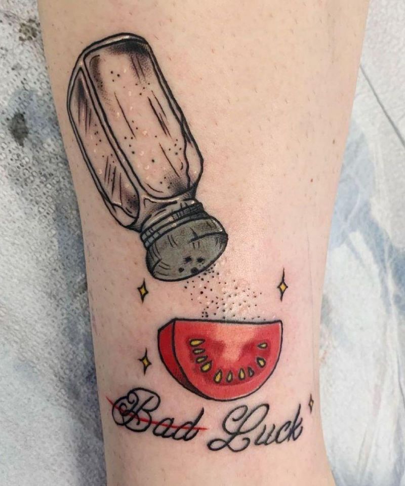 30 Unique Salt Shaker Tattoos You Must Try