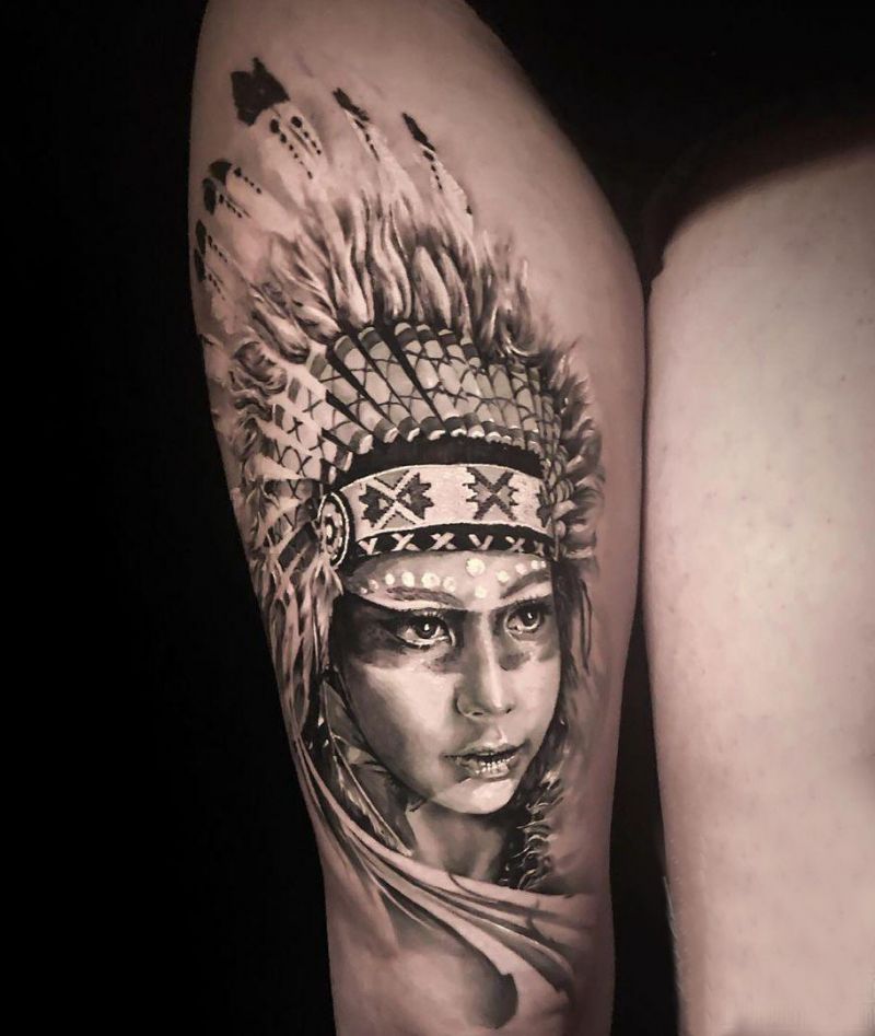 30 Pretty Squaw Tattoos You Must See