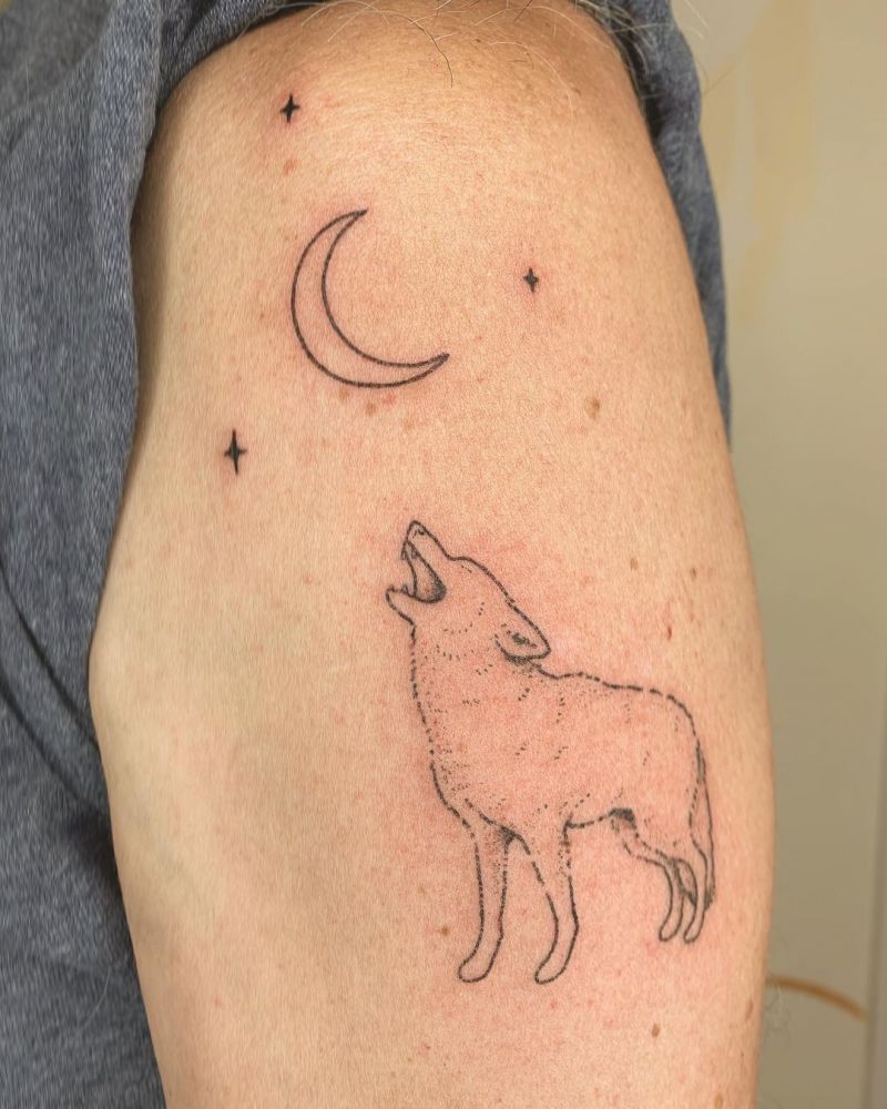 30 Gorgeous Coyote Tattoos You Must See