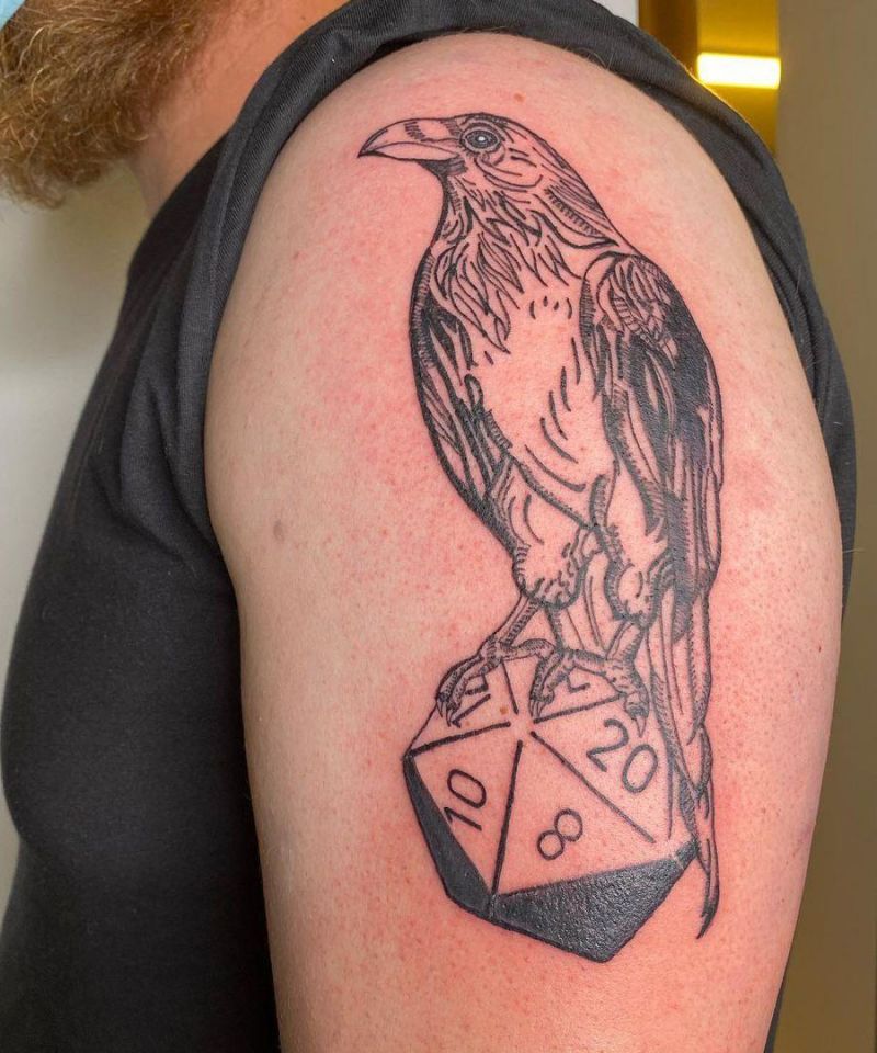 30 Pretty D20 Tattoos You Can Copy