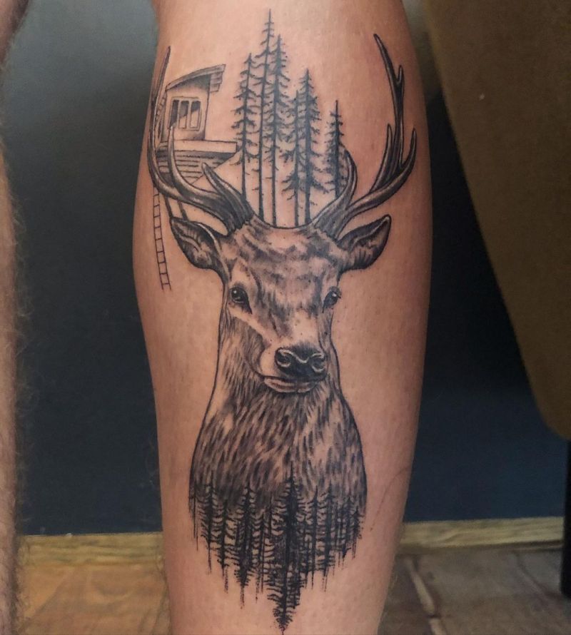 30 Pretty Forest Tattoos for Your Inspiration