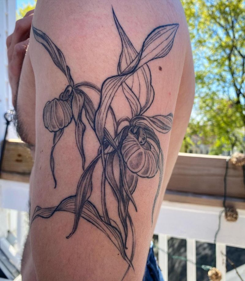 28 Pretty Lady Slipper Tattoos Make You Beautiful Forever