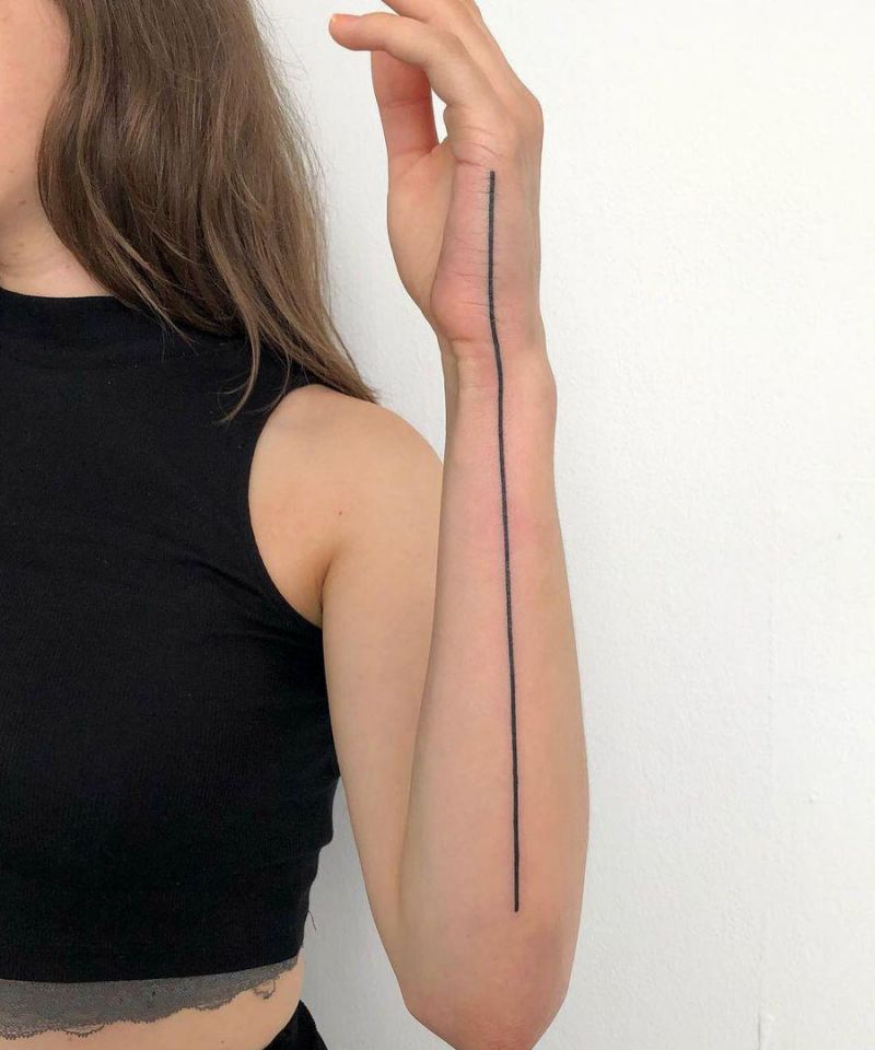 30 Incredible Line Tattoos You Can Copy