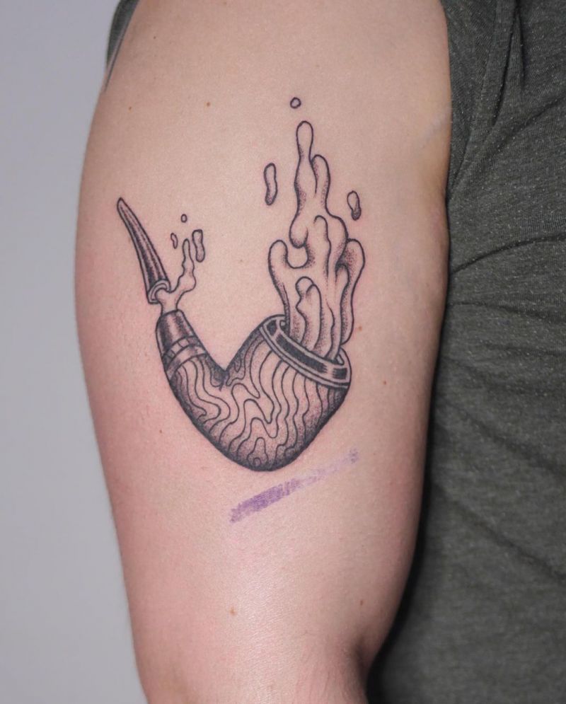 30 Unique Pipe Tattoos for Your Inspiration