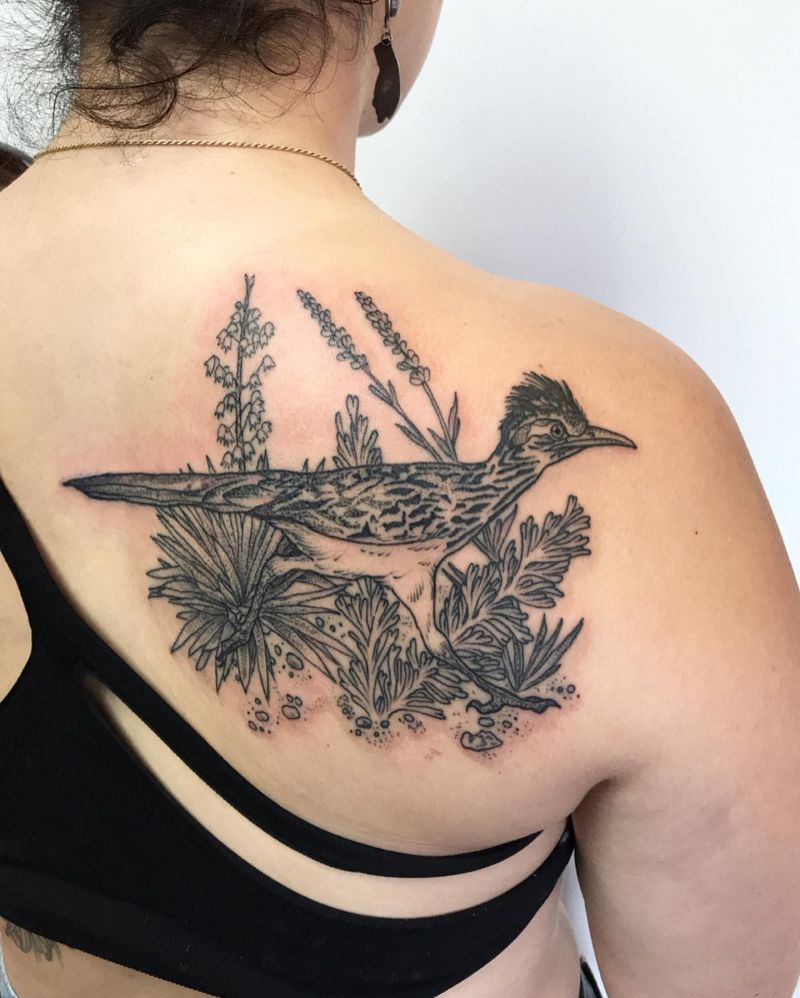 30 Pretty Roadrunner Tattoos You Must Try