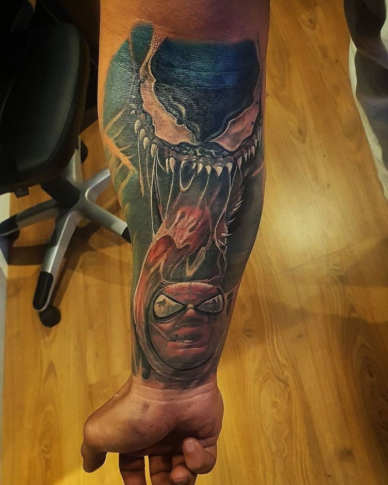 30 Gorgeous Venom Tattoos You Must Try