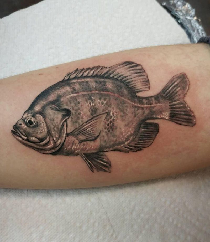 30 Pretty Bluegill Tattoos For Your Next Ink