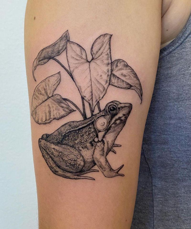 30 Unique Bullfrog Tattoos You Must Try