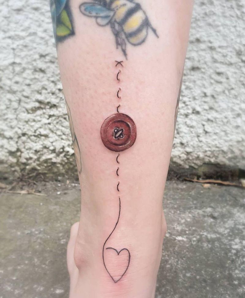 30 Unique Button Tattoos For Your Next Ink