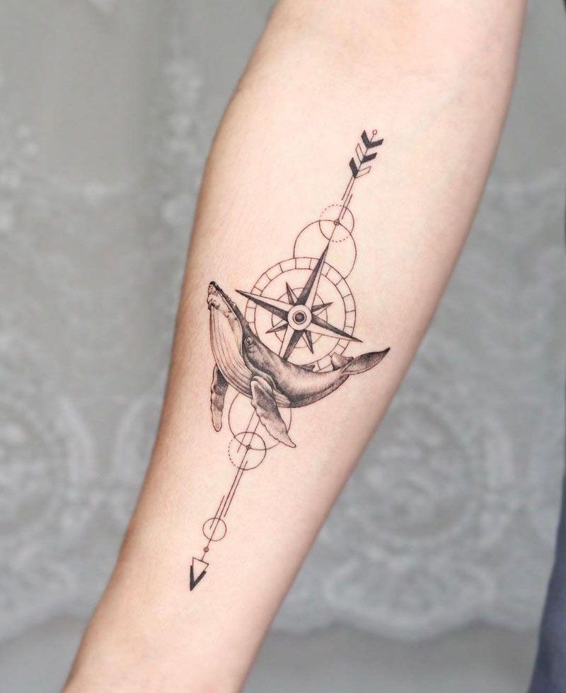 30 Unique Compass Tattoos You Must Try