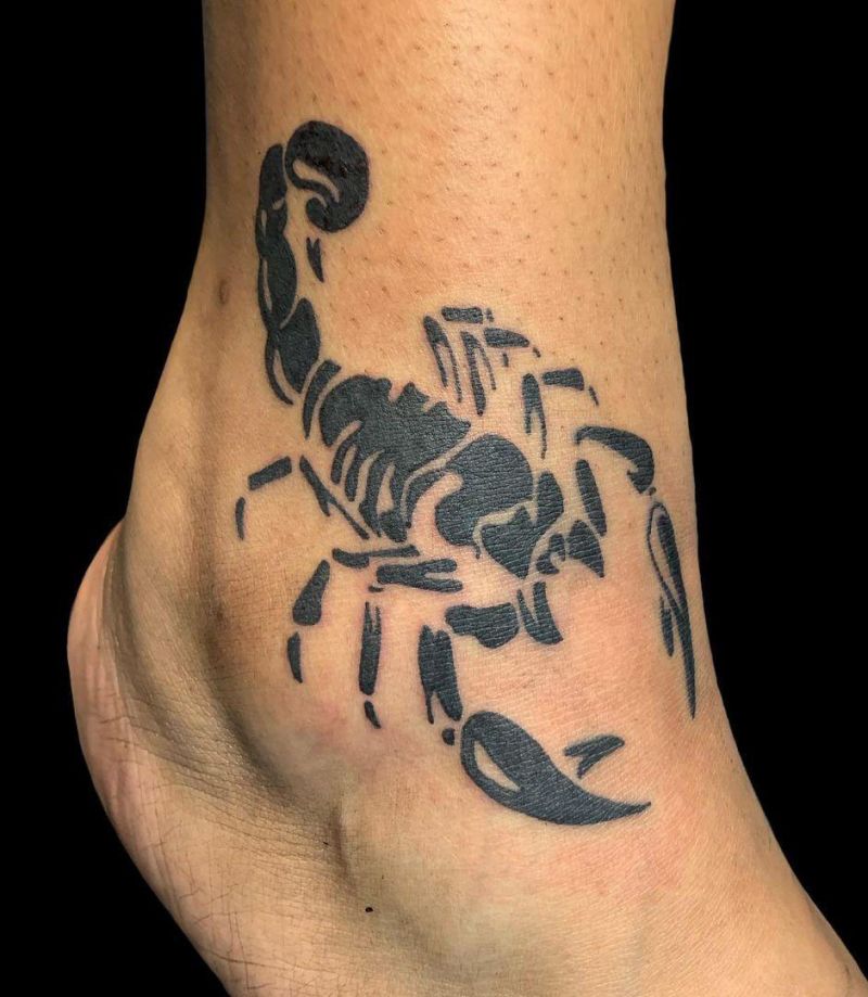 30 Cool Tribal Scorpion Tattoos You Must See