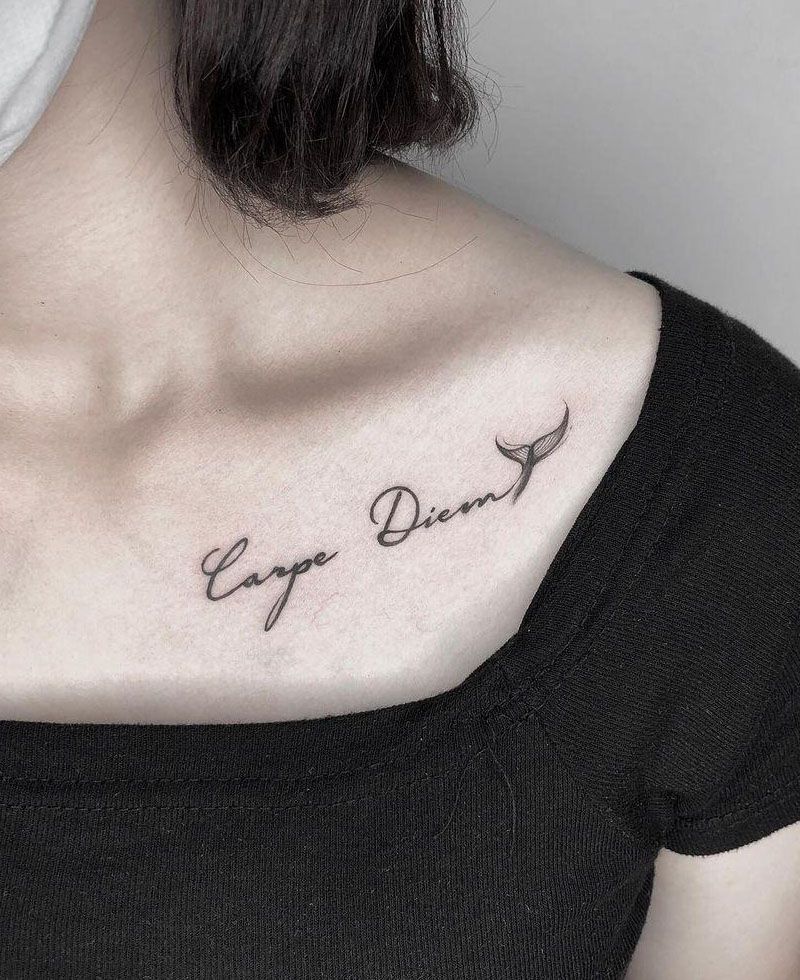 30 Unique Carpe Diem Tattoos You Must Love