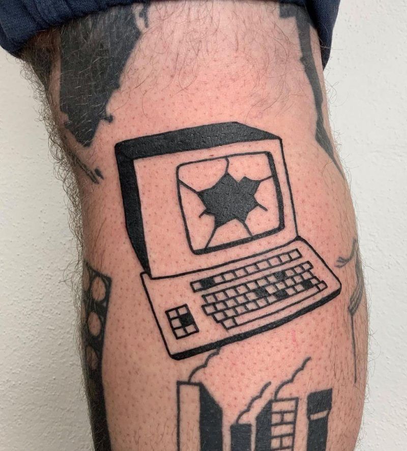 30 Unique Computer Tattoos You Must See