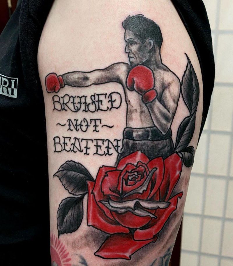 30 Excellent Fighter Tattoos You Must Love