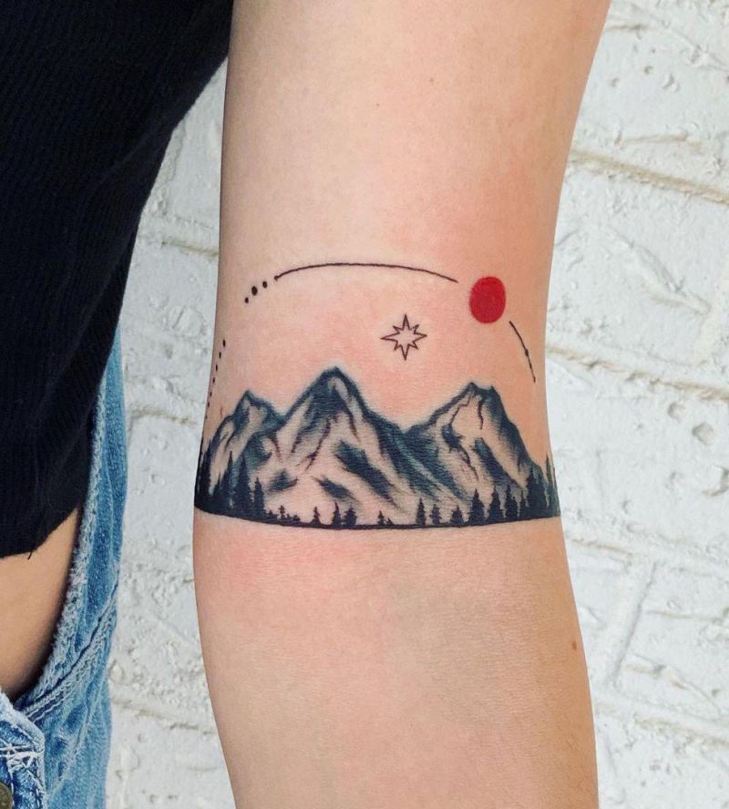 30 Pretty Treeline Tattoos to Inspire You