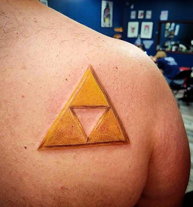 30 Unique Triforce Tattoos Make You Attractive