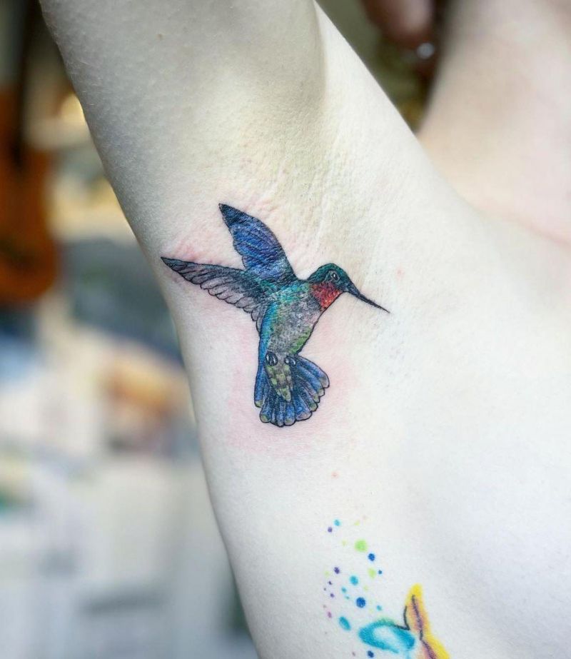 30 Pretty Armpit Tattoos for Your Inspiration