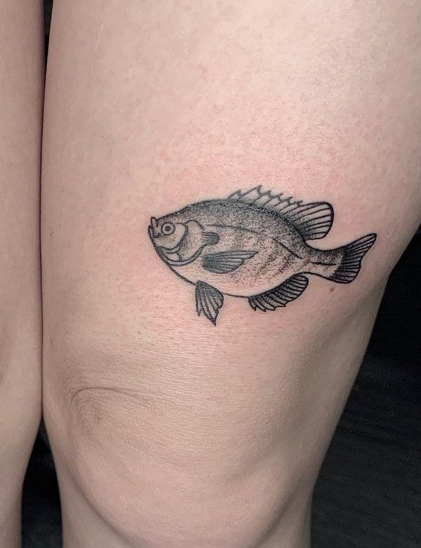 30 Pretty Bluegill Tattoos For Your Next Ink