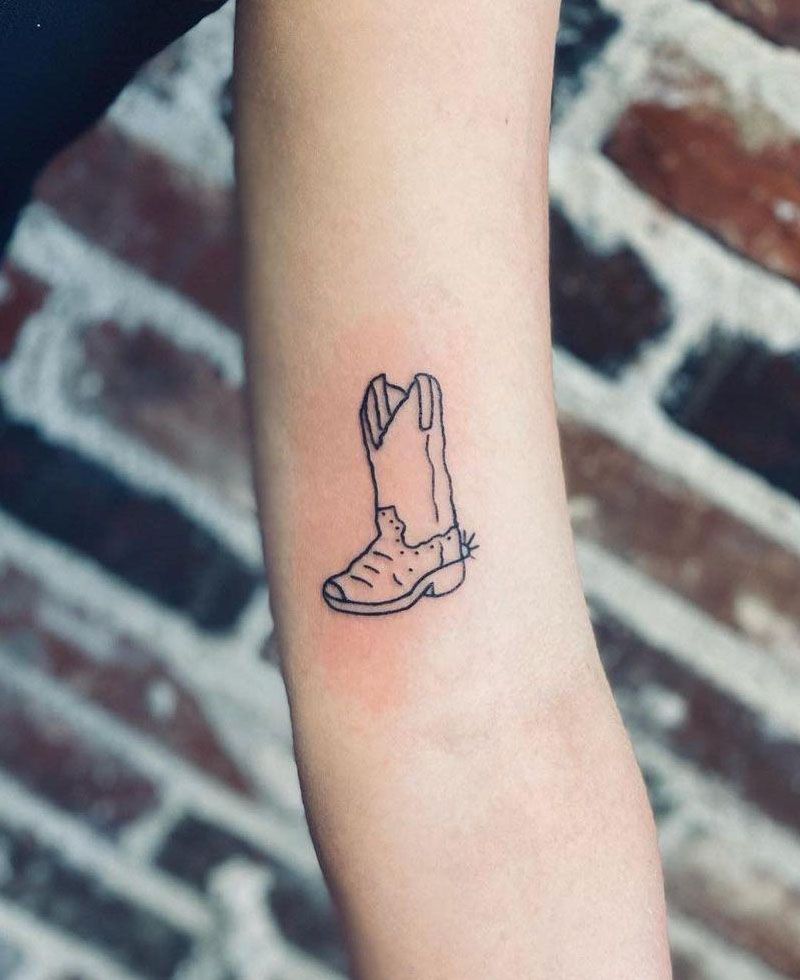 30 Unique Boot Tattoos You Will Love