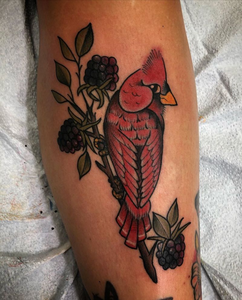 30 Unique Cardinal Tattoos to Inspire You