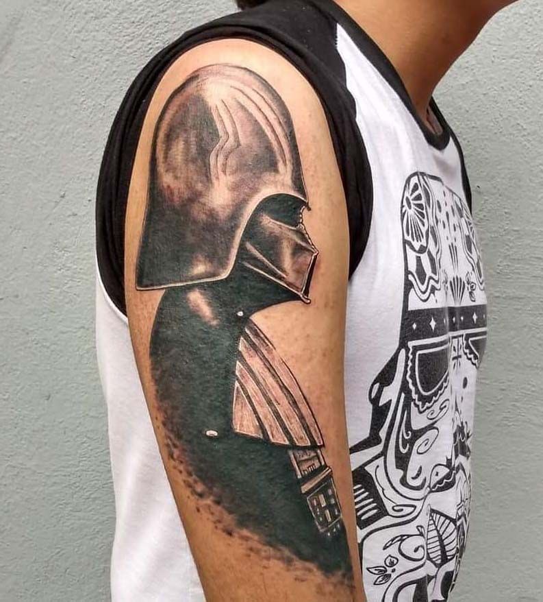 30 Unique Darth Vader Tattoos You Will Love