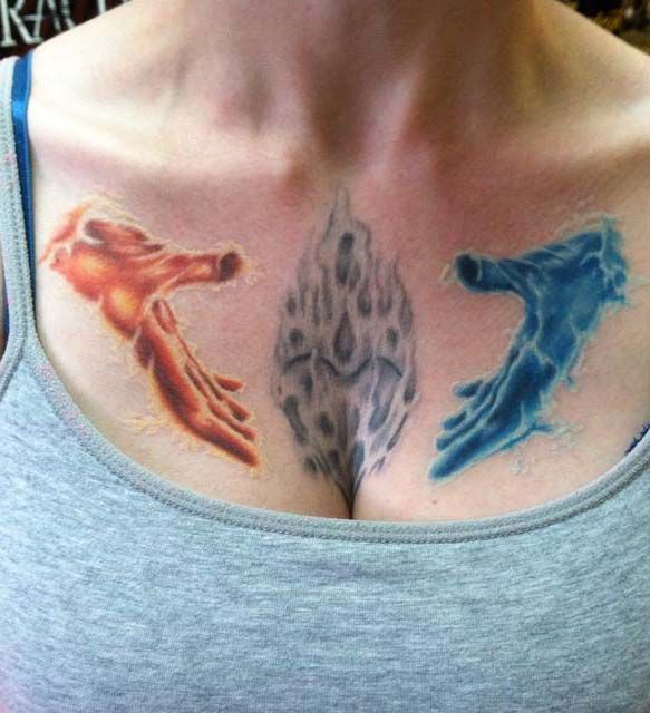 16 Unique Fire and Ice Tattoos for Your Inspiration