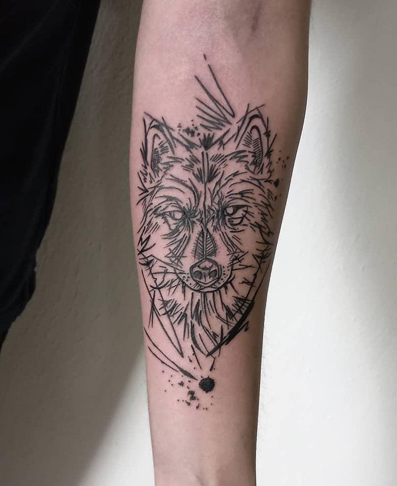 30 Gorgeous Lobo Tattoos You Must See