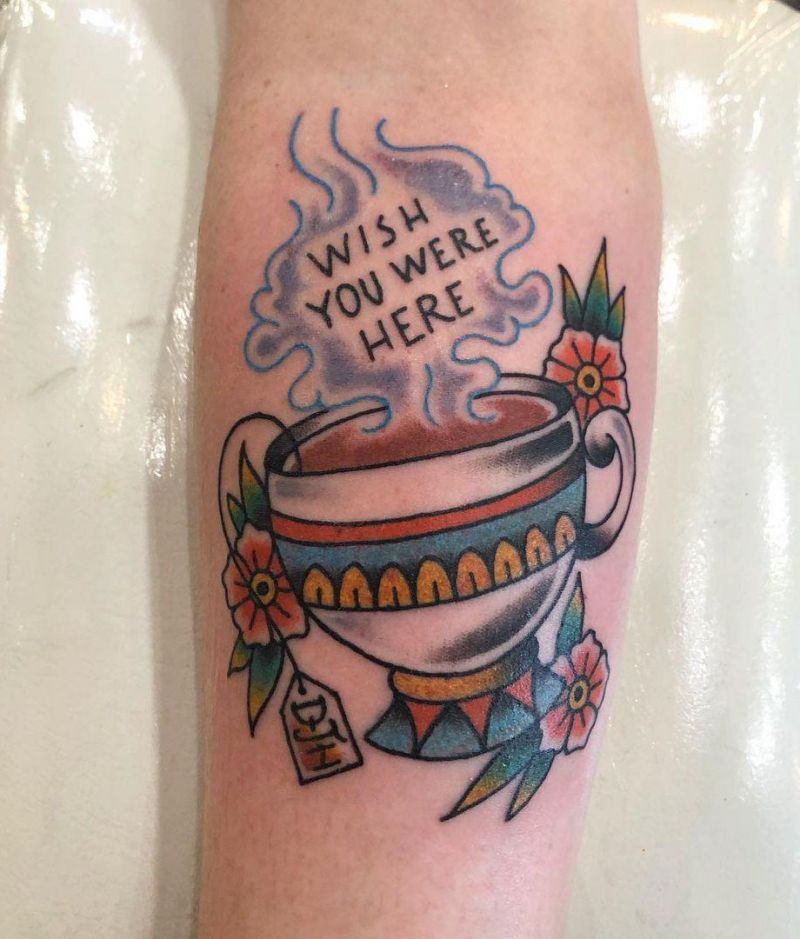 30 Excellent Wish You Were Here Tattoos to Inspire You