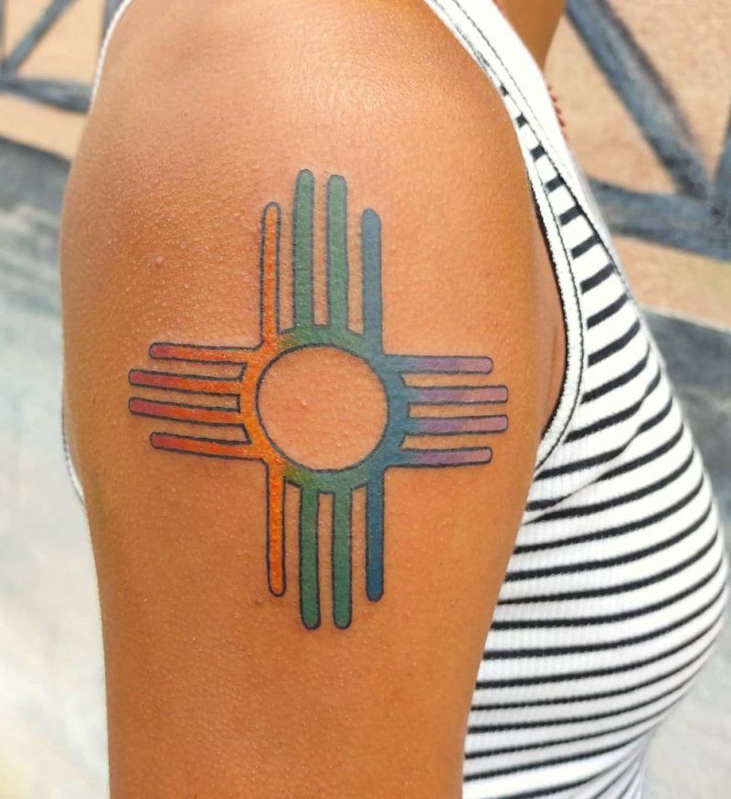 30 Unique Zia Symbol Tattoos for Your Inspiration