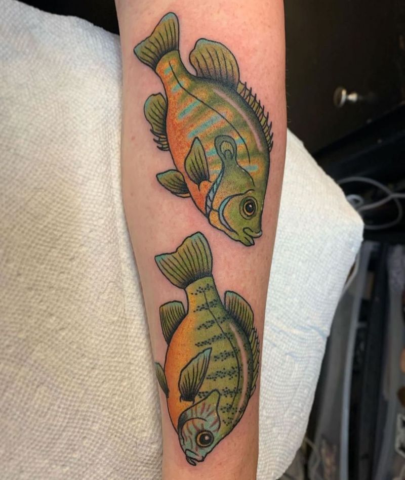 30 Pretty Bluegill Tattoos For Your Next Ink