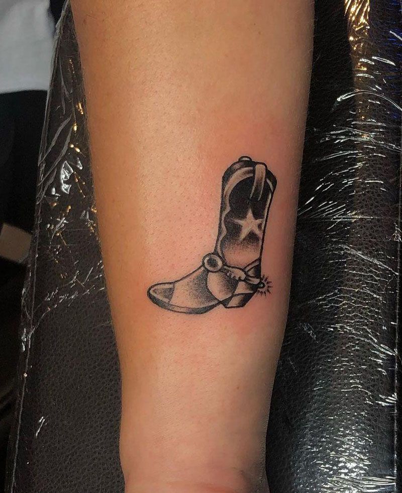 30 Unique Boot Tattoos You Will Love