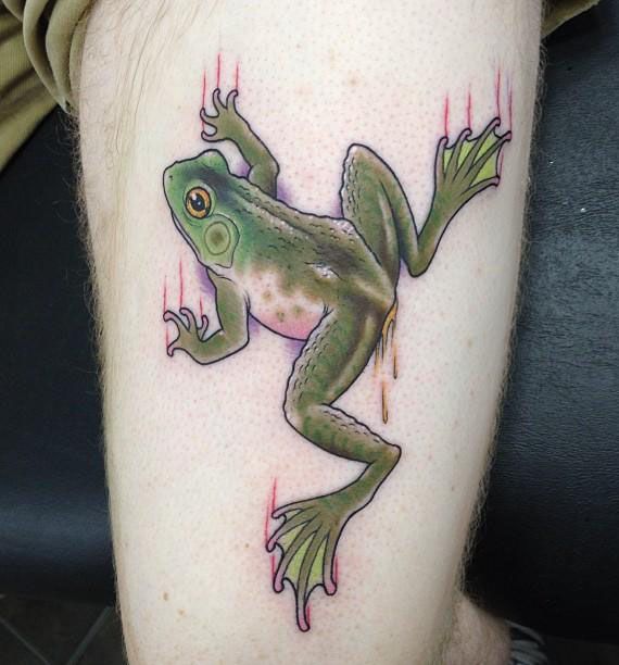 30 Unique Bullfrog Tattoos You Must Try