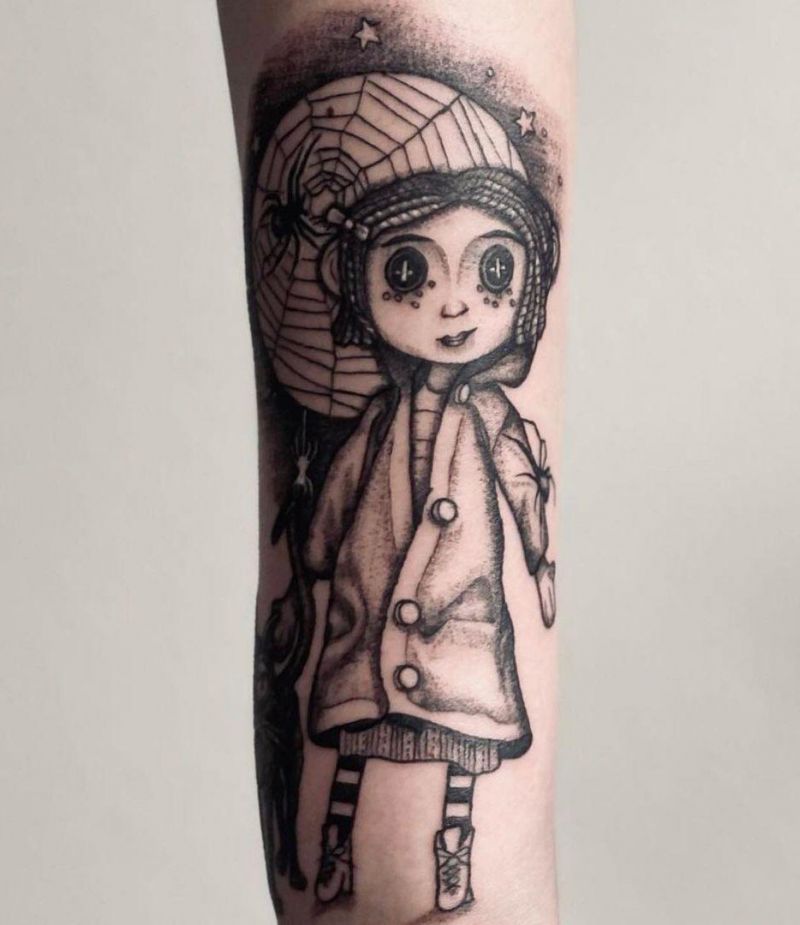 30 Unique Coraline Tattoos to Inspire You