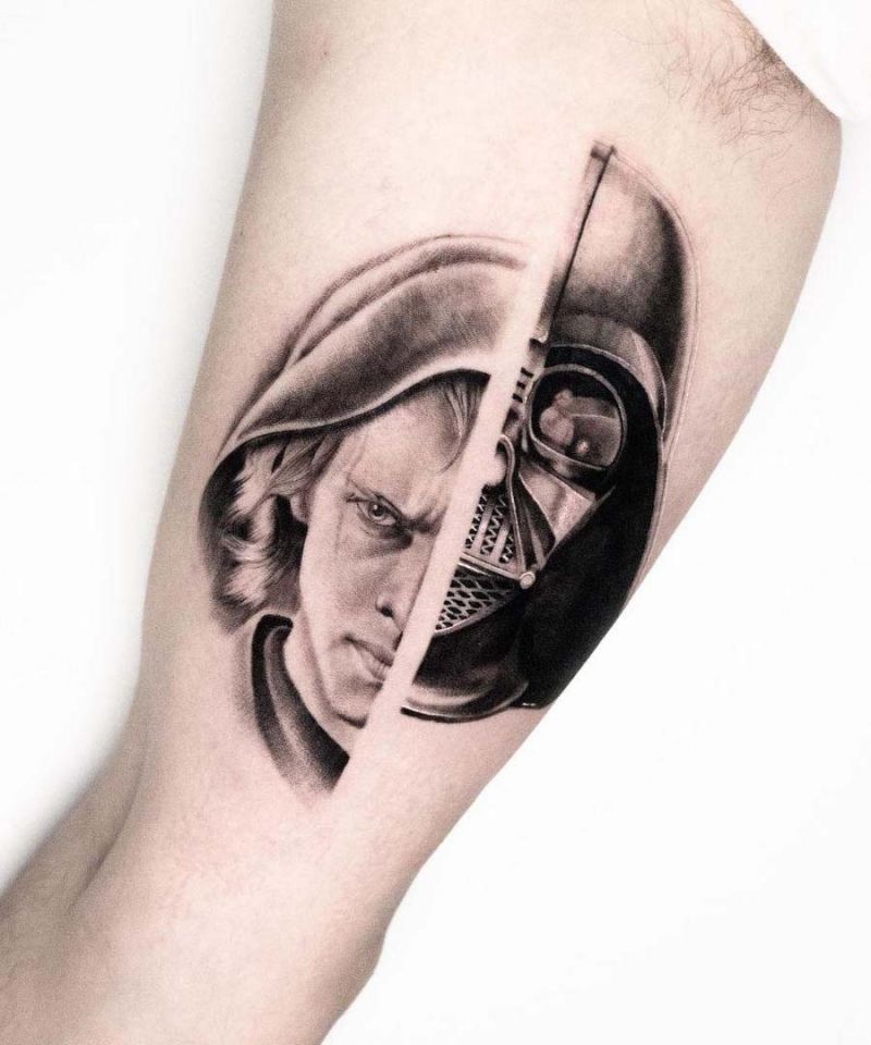 30 Unique Darth Vader Tattoos You Will Love