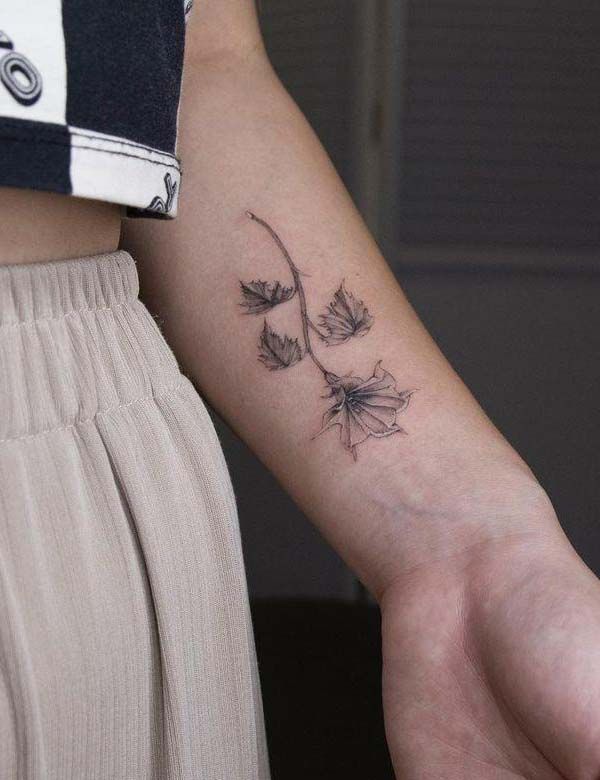 30 Unique Datura Tattoos to Inspire You