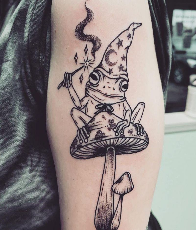 30 Unique Frog Wizard Tattoos for Your Inspiration