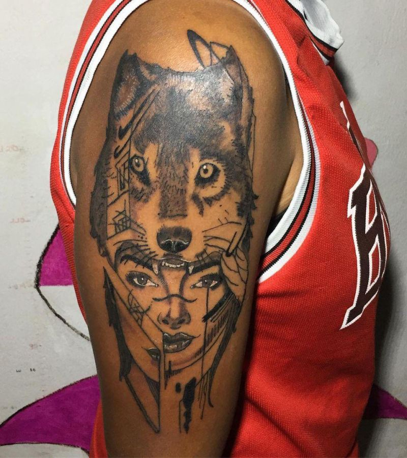 30 Gorgeous Lobo Tattoos You Must See