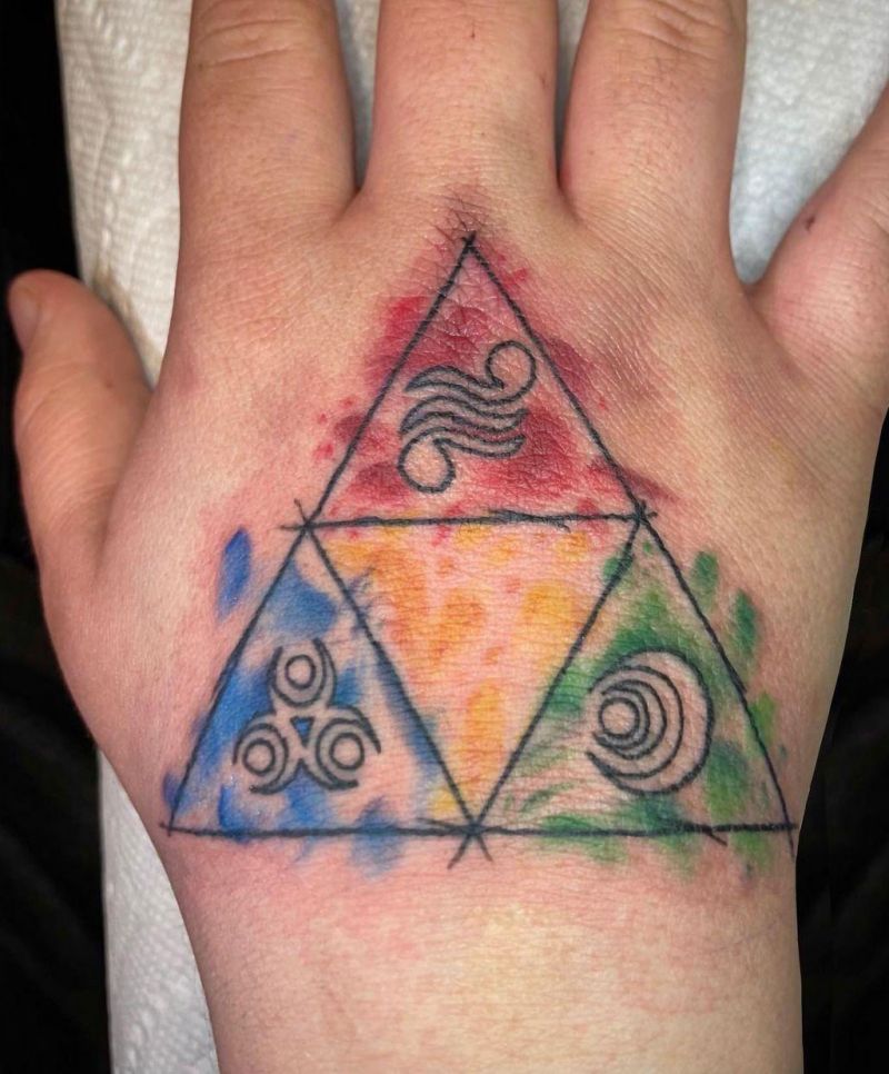 30 Unique Triforce Tattoos Make You Attractive