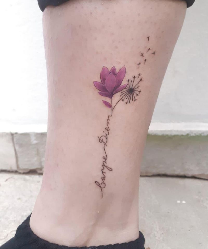 30 Unique Carpe Diem Tattoos You Must Love