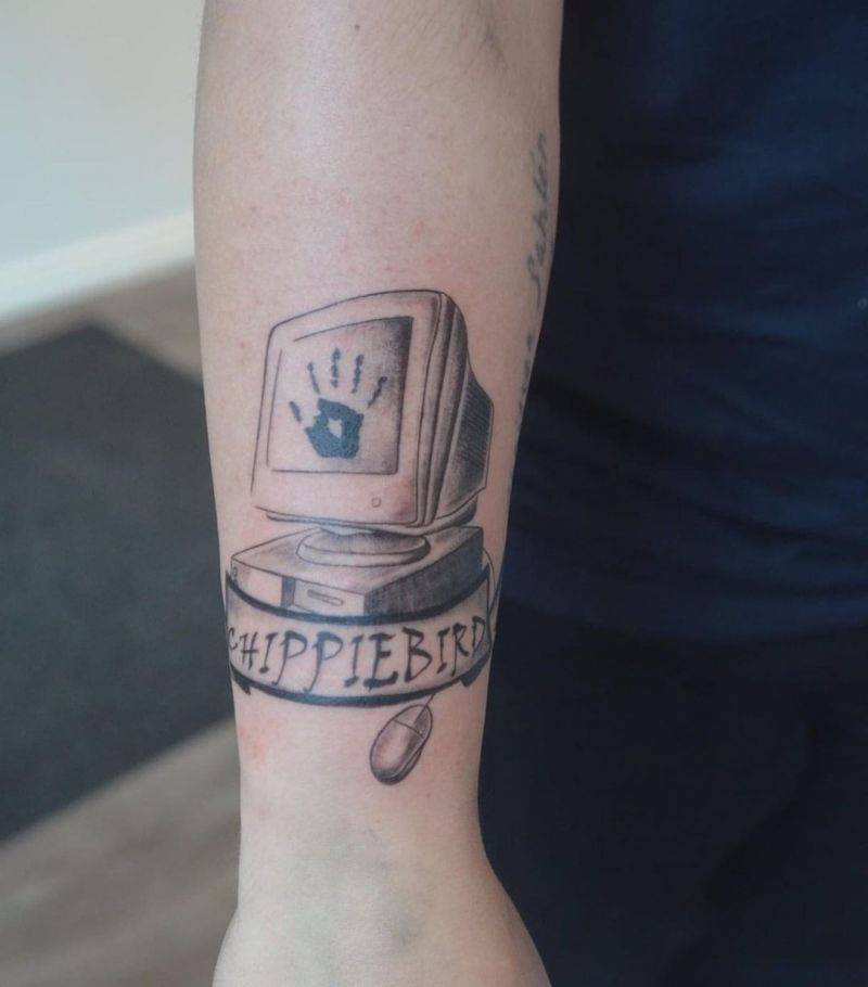 30 Unique Computer Tattoos You Must See