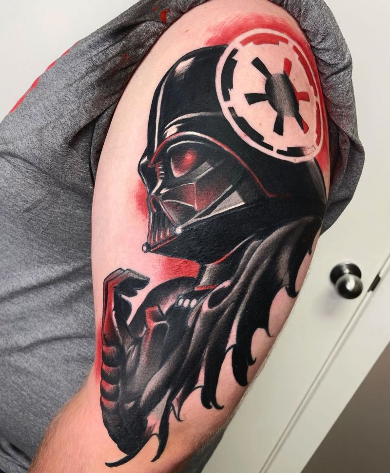 30 Unique Darth Vader Tattoos You Will Love