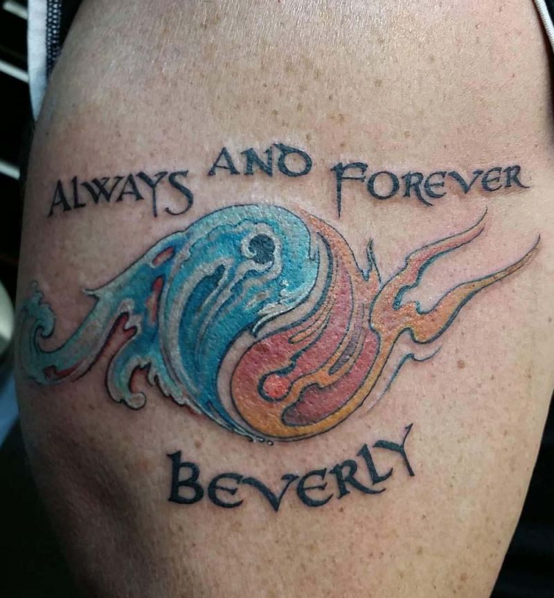 16 Unique Fire and Ice Tattoos for Your Inspiration