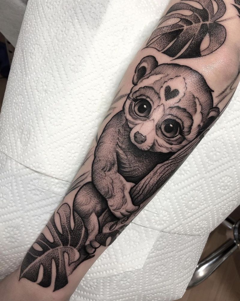 30 Unique Slow Loris Tattoos You Can Copy