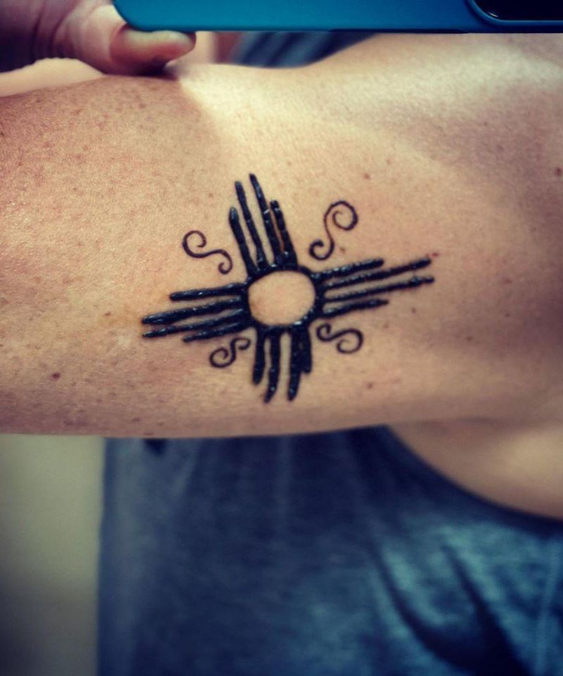 30 Unique Zia Symbol Tattoos for Your Inspiration