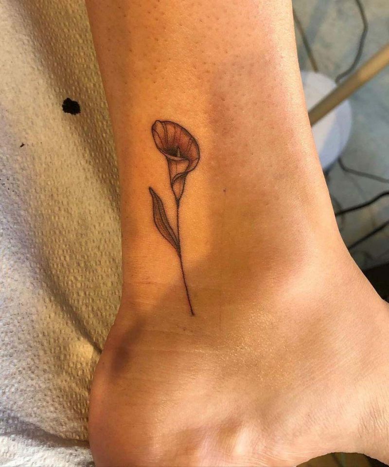 30 Pretty Calla Lily Tattoos Make You Attractive