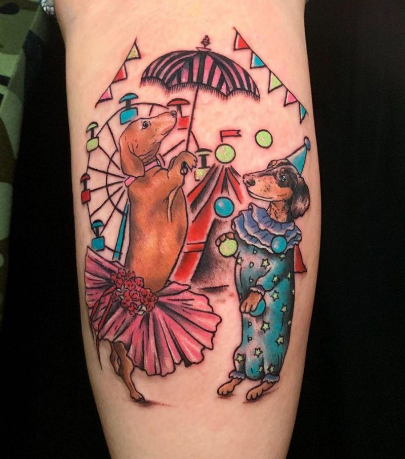 30 Unique Circus Tattoos You Can Copy